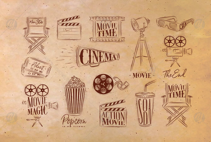 Cinema Vintage Set Cinema Vintage Set