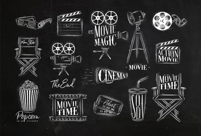 Cinema Vintage Set Cinema Vintage Set