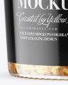 Clear Glass Jar with Wholegrain Mustard Mockup Clear Glass Jar with Wholegrain Mustard Mockup