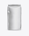 Metallic Flour Bag Mockup - Front &amp; Side View