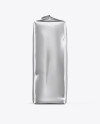 Metallic Flour Bag Mockup - Front &amp; Side View