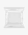 Glossy Food Bag Mockup