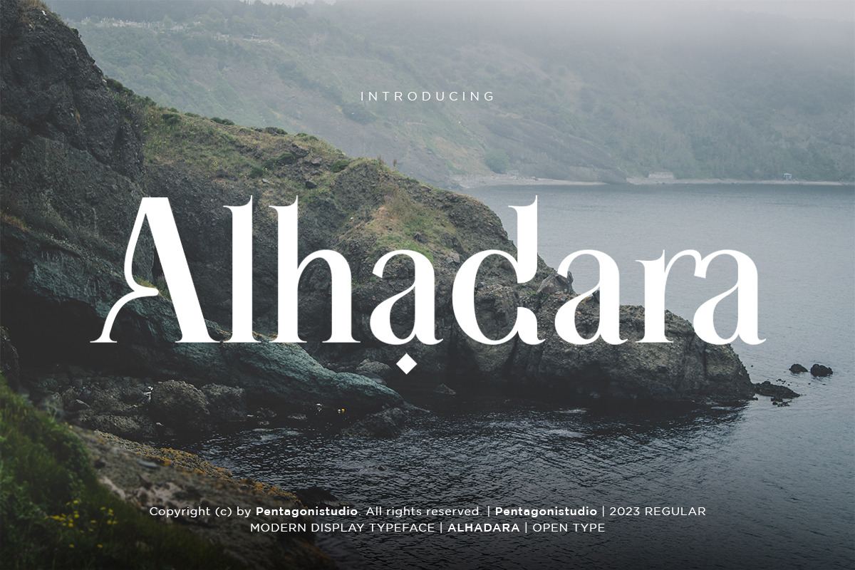 Alhadara | Modern Serif Font Alhadara | Modern Serif Font