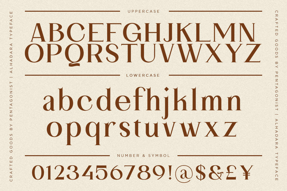 Alhadara | Modern Serif Font Alhadara | Modern Serif Font