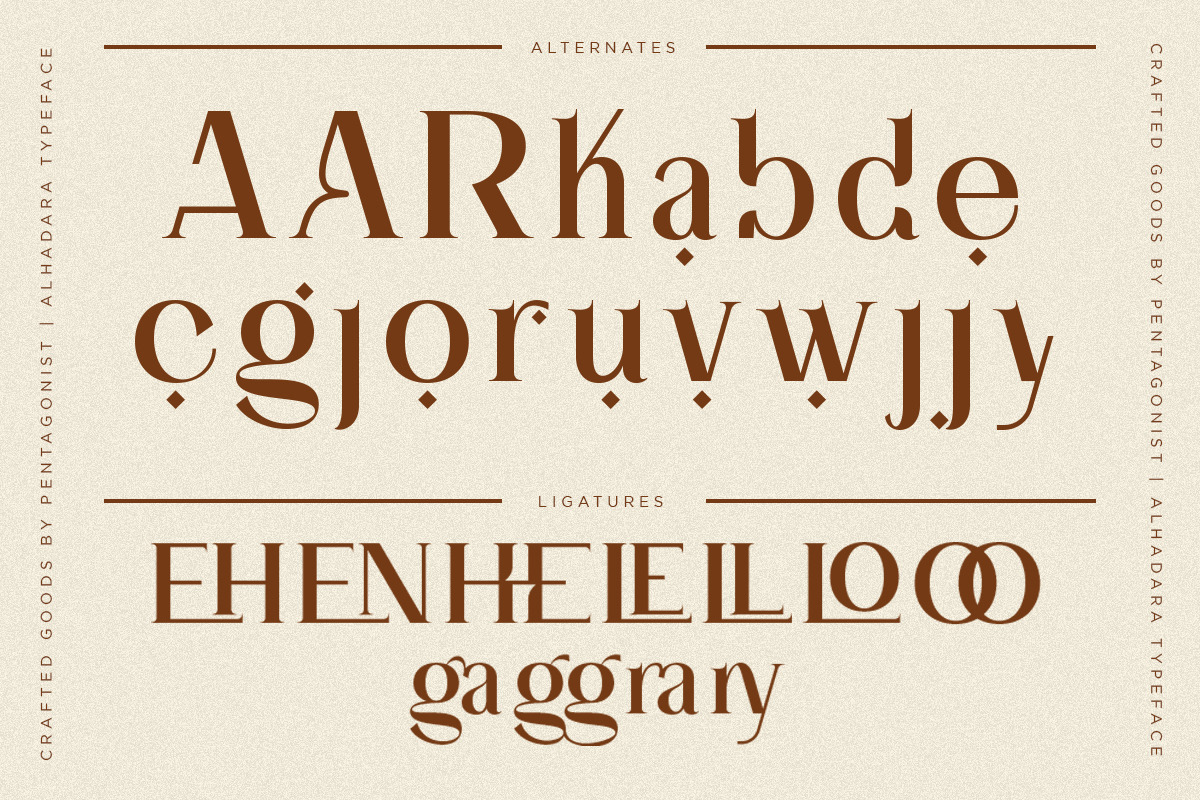 Alhadara | Modern Serif Font Alhadara | Modern Serif Font