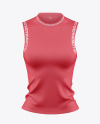 Sleeveless Shirt Mockup - Front View