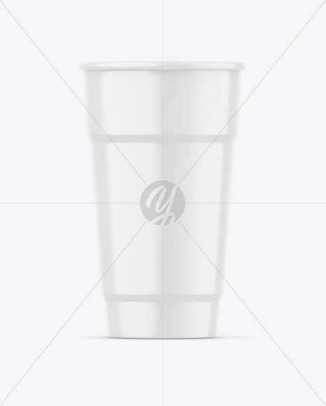 Glossy Paper Coffee Cup Mockup