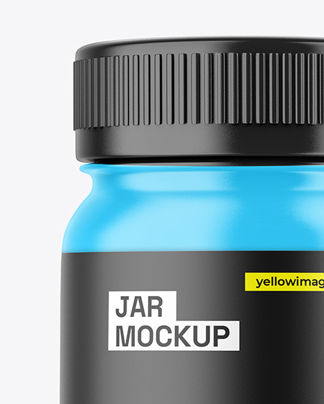 Glossy Jar Mockup