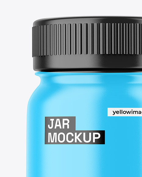 Glossy Jar Mockup