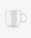 Glossy Coffee Cup Mockup