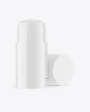 75g Opened Glossy Deodorant Stick Mockup