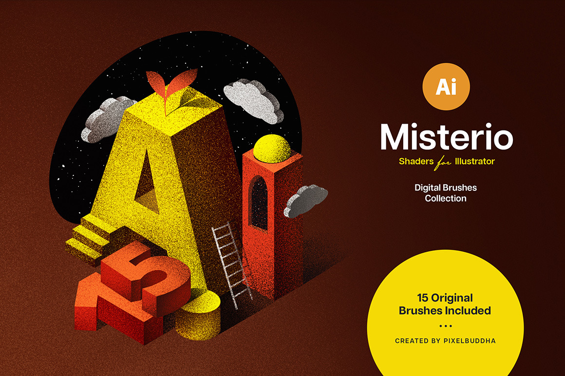 Misterio Shader Illustrator Brushes