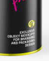 Glossy Paint Can Mockup