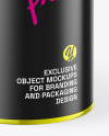 Glossy Paint Can Mockup