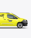 Panel Van Mockup - Side View
