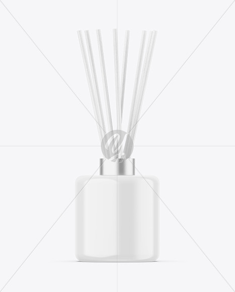 Glossy Diffuser Bottle Mockup