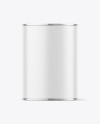 Matte Paint Can Mockup