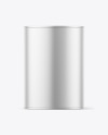 Matte Metallic Paint Can Mockup