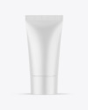 Matte Cosmetic Tube Mockup