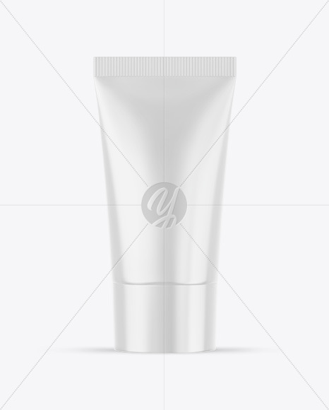 Glossy Cosmetic Tube Mockup