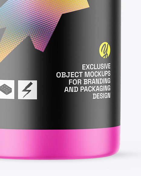 Matte Cosmetic Bottle Mockup
