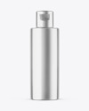 Metallic Cosmetic Bottle Mockup