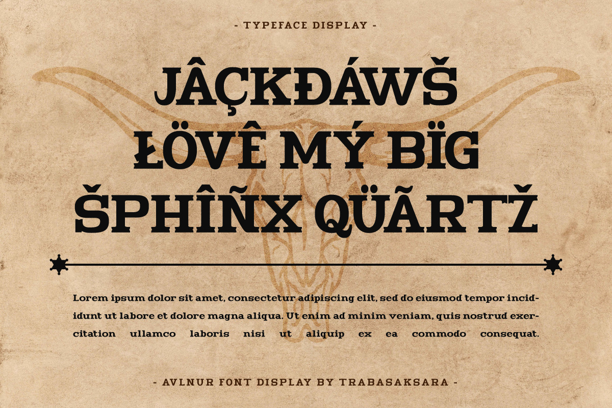 Avlnur - Serif Display Font Avlnur - Serif Display Font