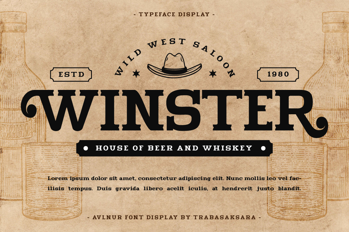 Avlnur - Serif Display Font Avlnur - Serif Display Font