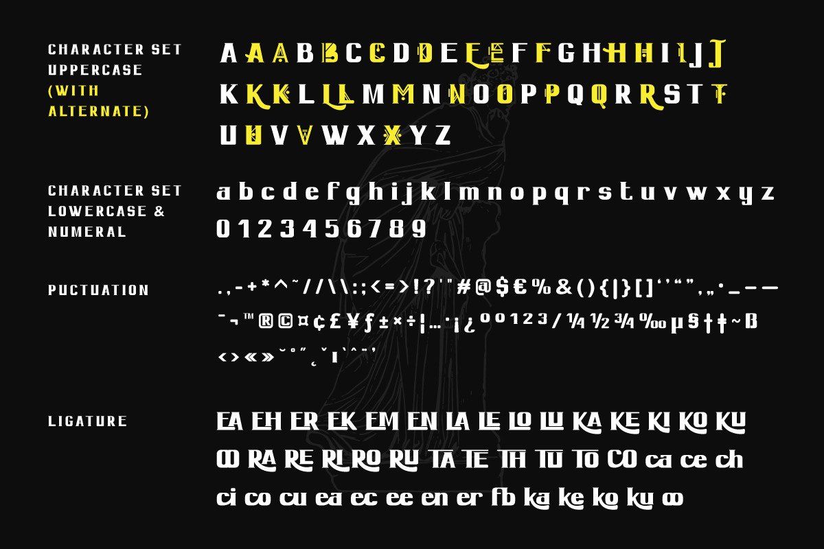 Ecomri - Serif Condensed Display Font