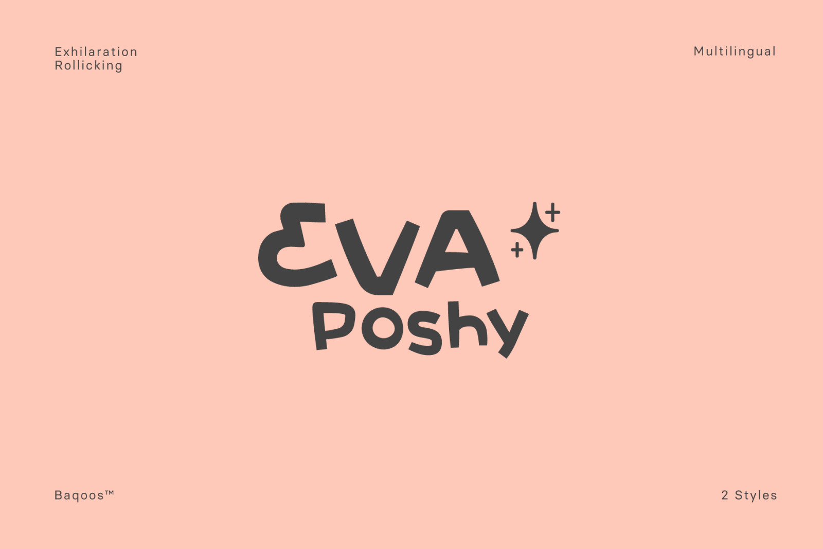 Eva Poshy Font Eva Poshy Font