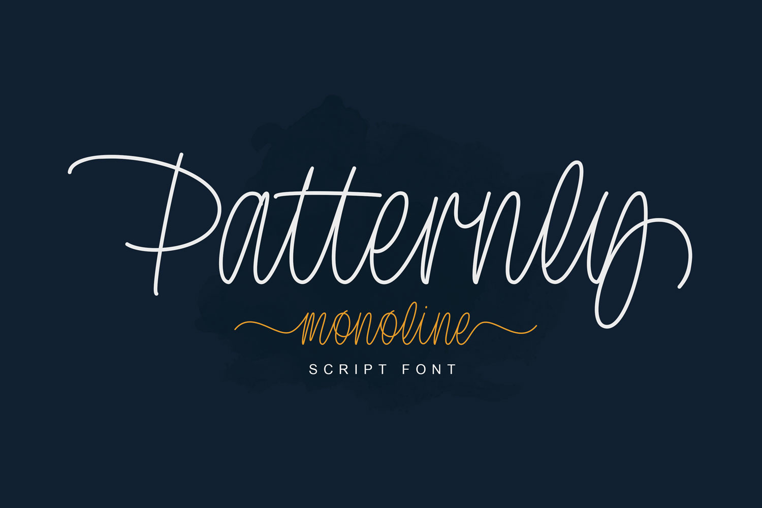 Patternly - Monoline Script Patternly - Monoline Script