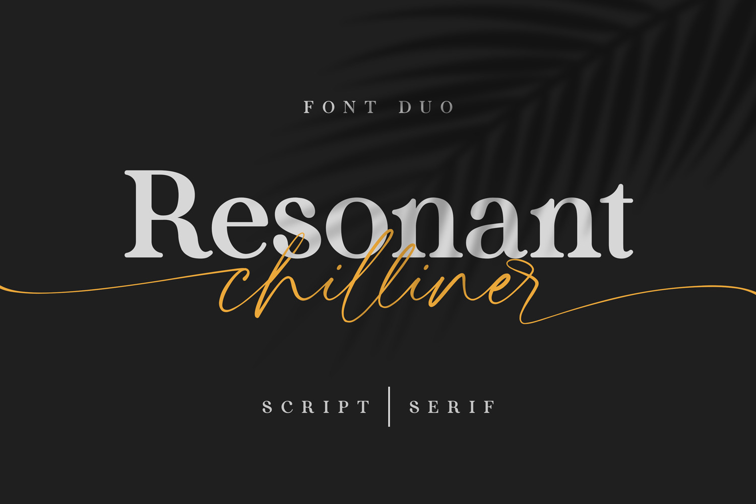 Resonant Chilliner - Font Duo