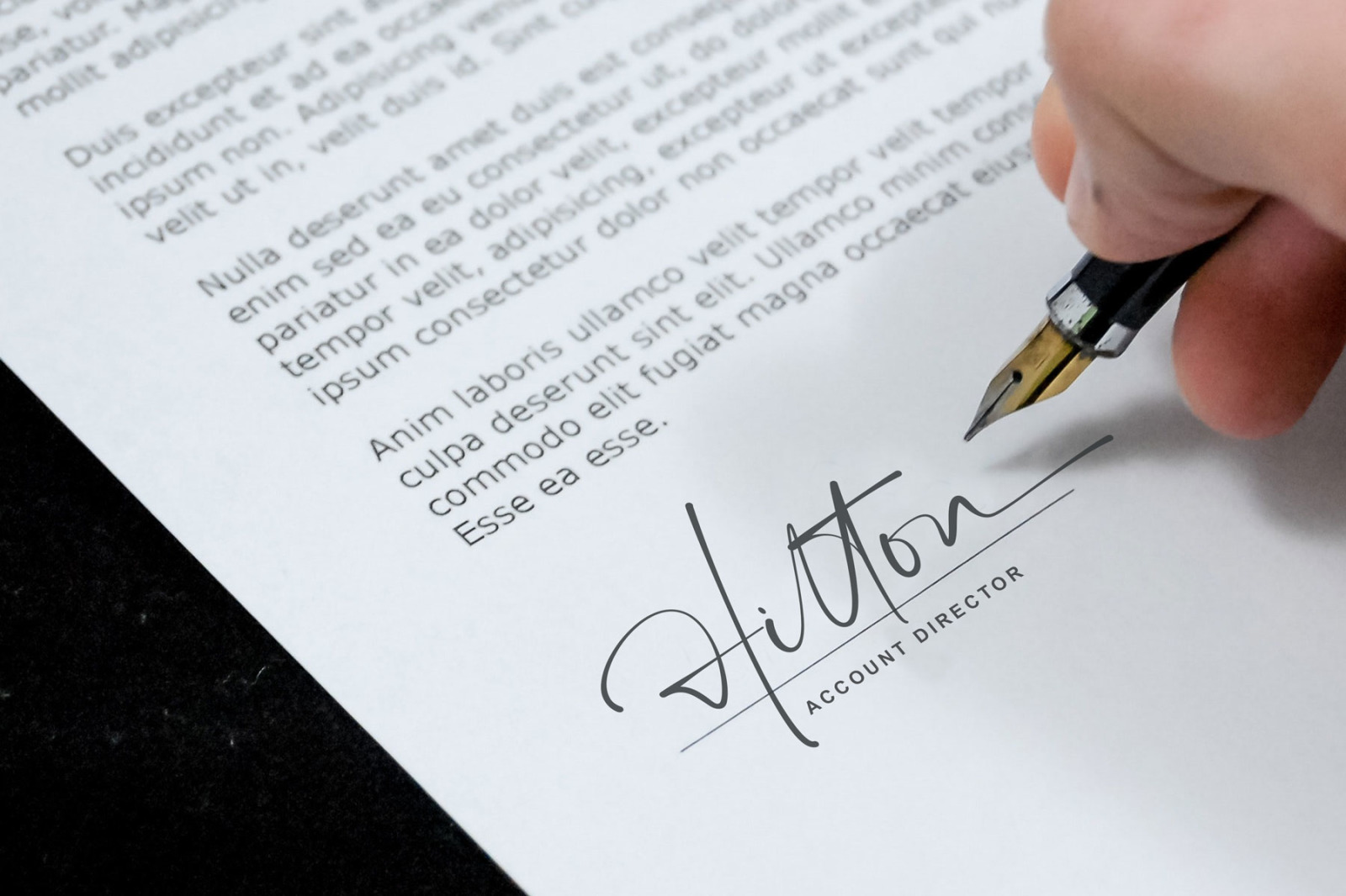 The Billion - Signature Font The Billion - Signature Font