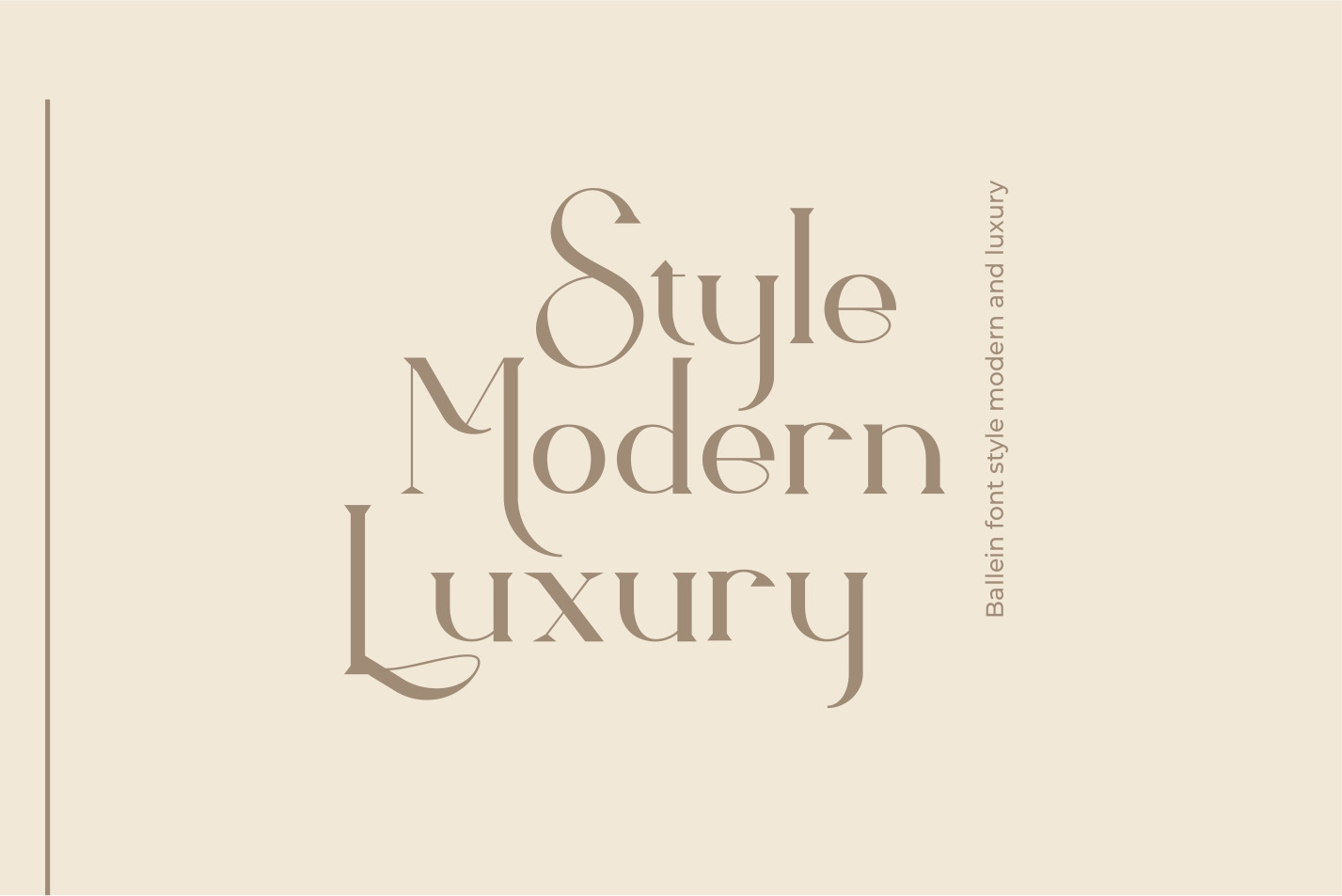 Ballein feminine serif font Ballein feminine serif font