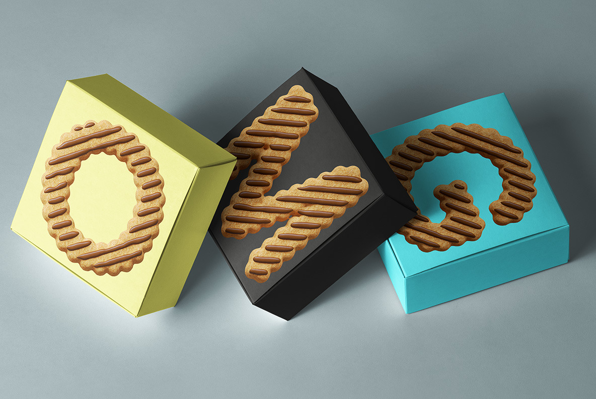 Fudge Stripe Cookies Font Fudge Stripe Cookies Font