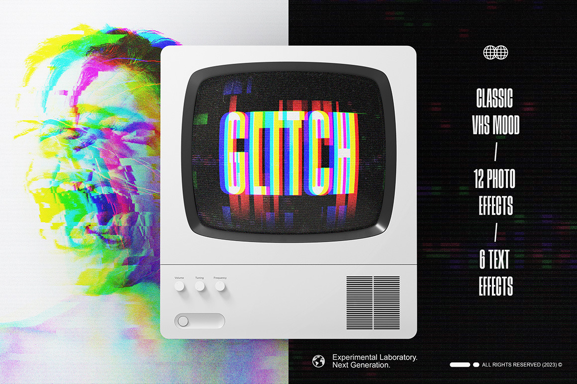 Classic Glitch Effects Collection