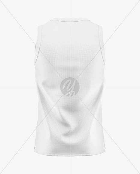 Basketball Jersey Mockup - Back View