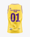 Basketball Jersey Mockup - Back View