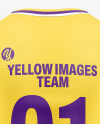 Basketball Jersey Mockup - Back View