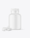 Matte PIlls Jar Mockup