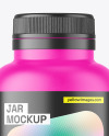 Matte PIlls Jar Mockup