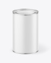 Matte Paint Can Mockup