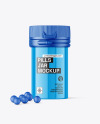 Glossy PIlls Jar Mockup