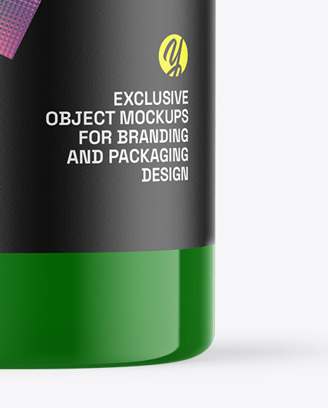 Glossy Cosmetic Bottle Mockup