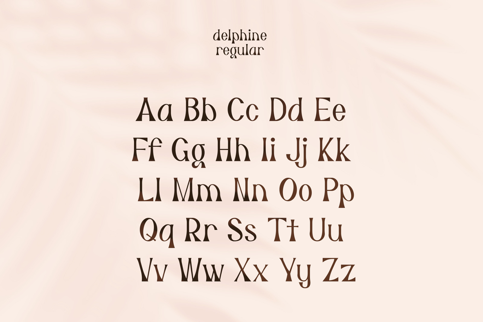 Delphine - Elegant Typeface