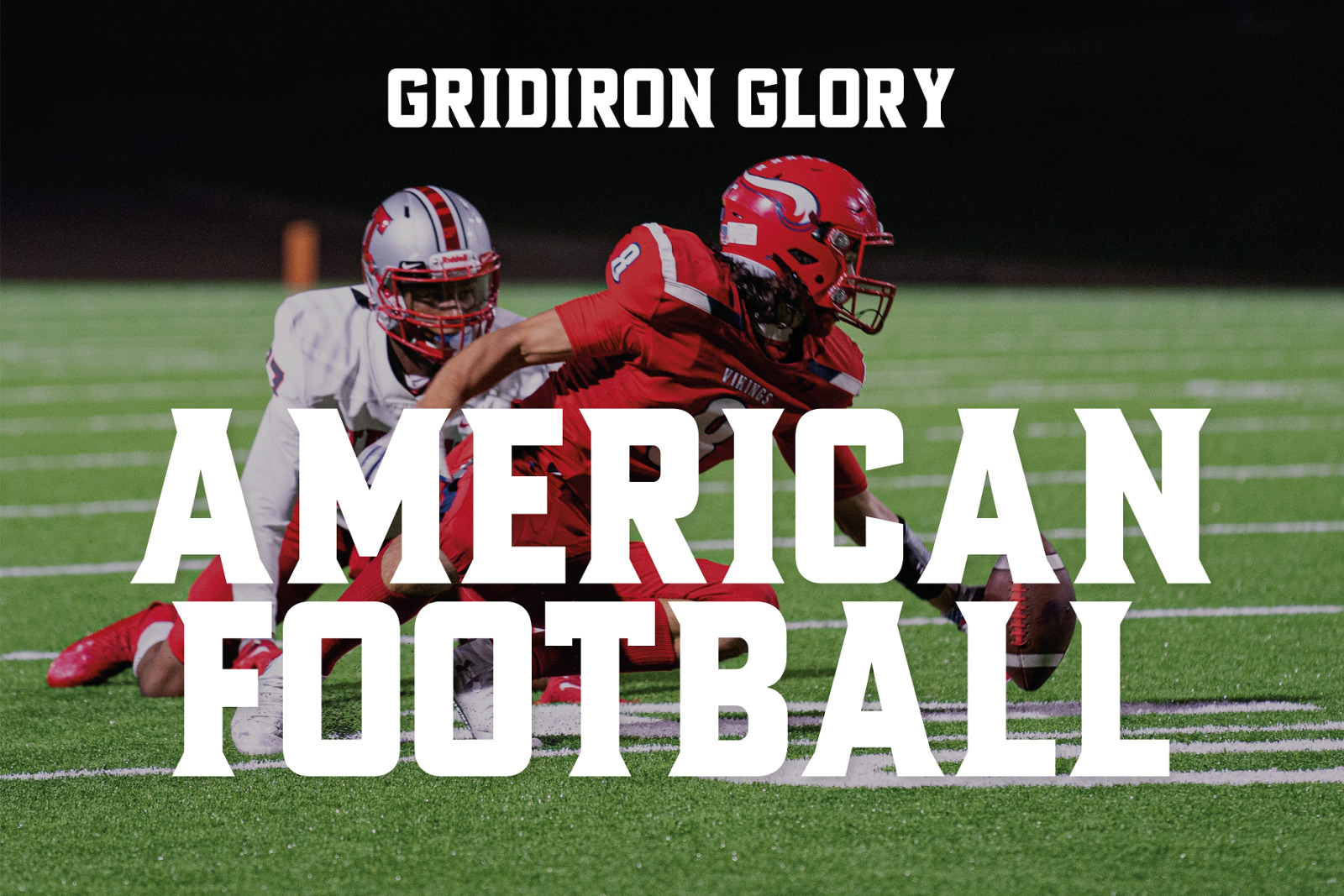 Gridiron Glory - Sport Typeface