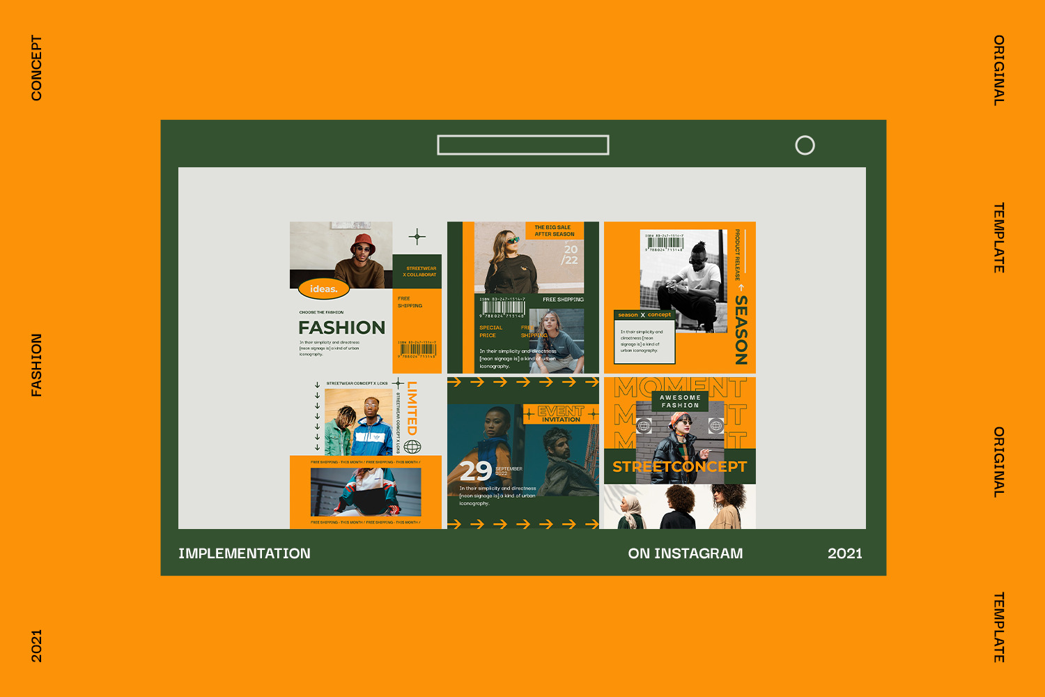 Tricof Urban Instagram Templates