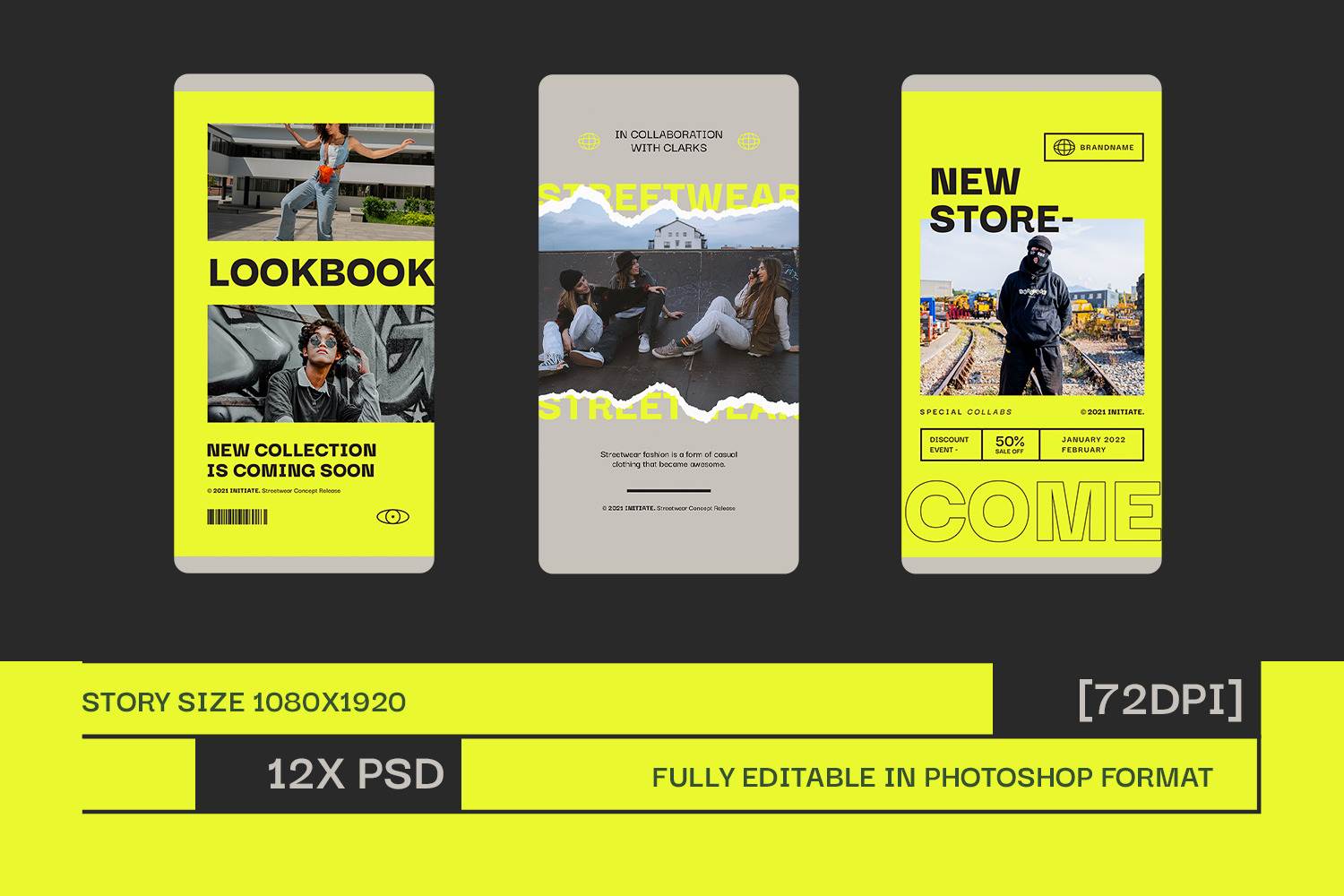 Extrom Urban Instagram Templates