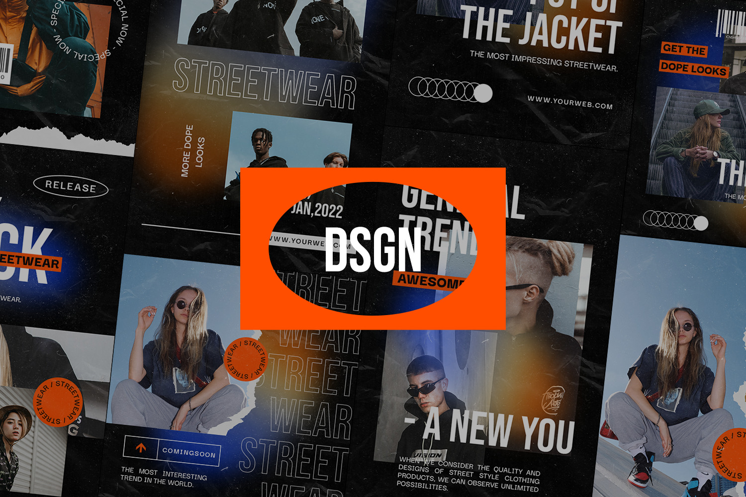 Forded Urban Instagram Templates Forded Urban Instagram Templates