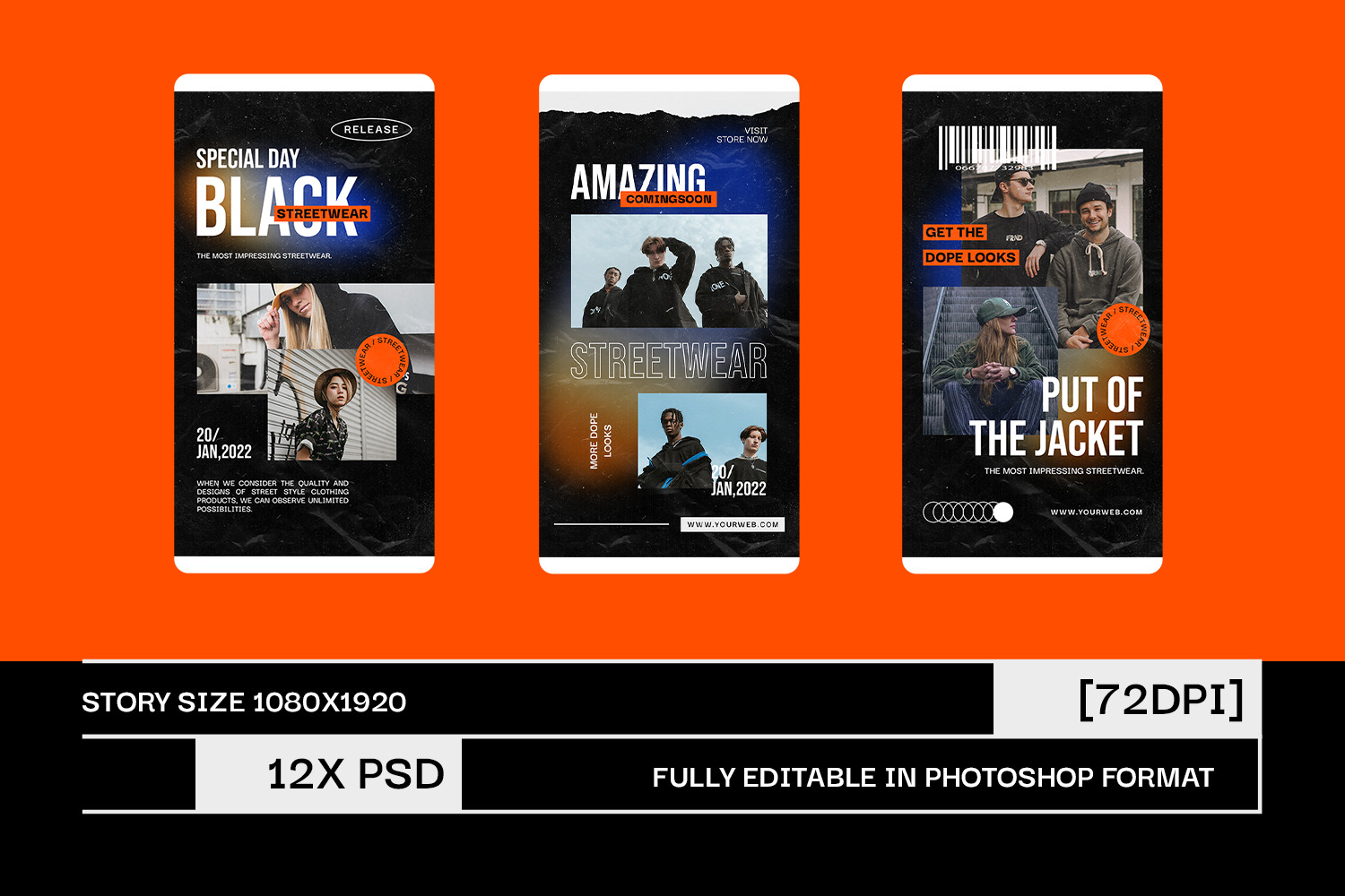 Forded Urban Instagram Templates Forded Urban Instagram Templates